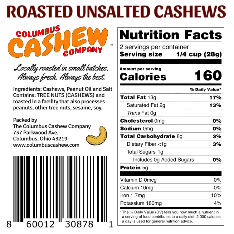 Unsalted - 2 OZ.